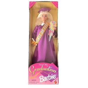Barbie Doll 1997 Special Edition Graduation Blonde NRFB Sealed Mattel 16487 NIB‎
